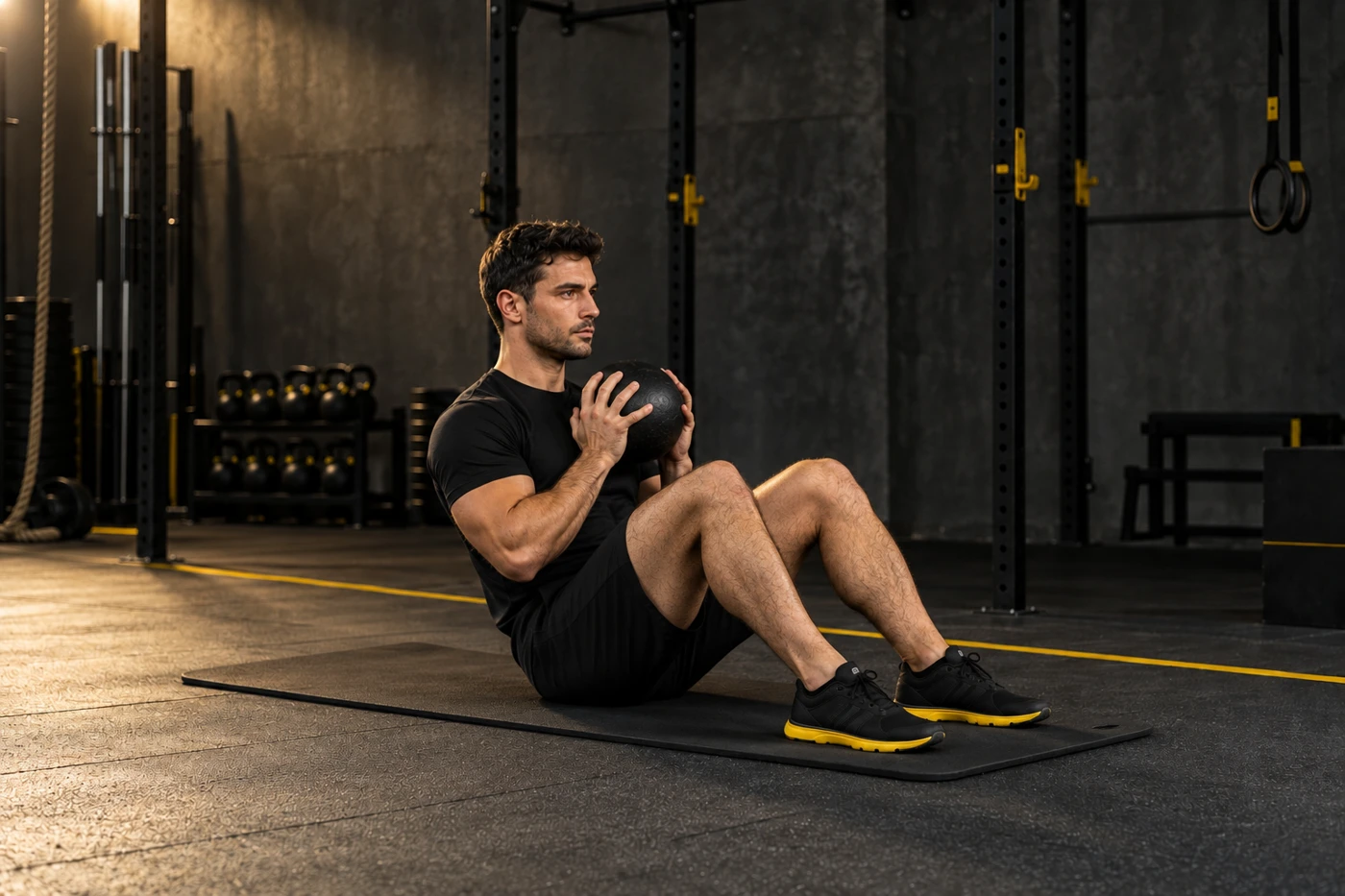 MB Sit-ups — imagem gerada do exercício